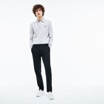 Lacoste Slim Fit Stretch Twill Chino Pants - Kalhoty Pánské Tmavě Blankyt Blankyt | CZ-KXc37V